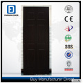 Durable and Affordable Fangda 6 Panel Design PVC MDF Wood Door